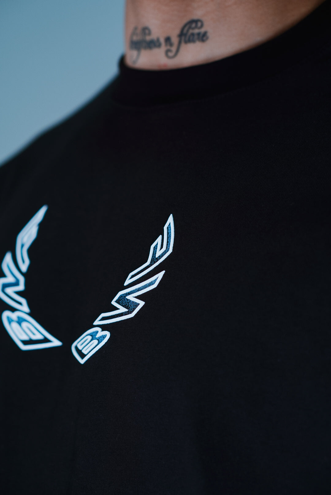 Camiseta BBBLUE Disciples Pawi Vision Negro