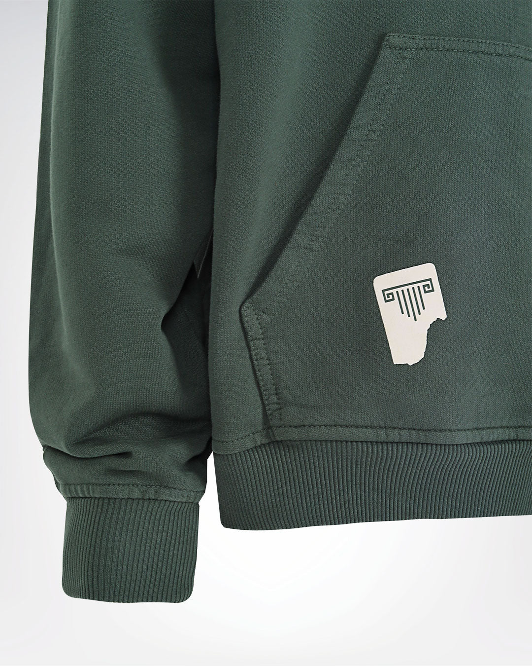 LACES GREEN HOODIE