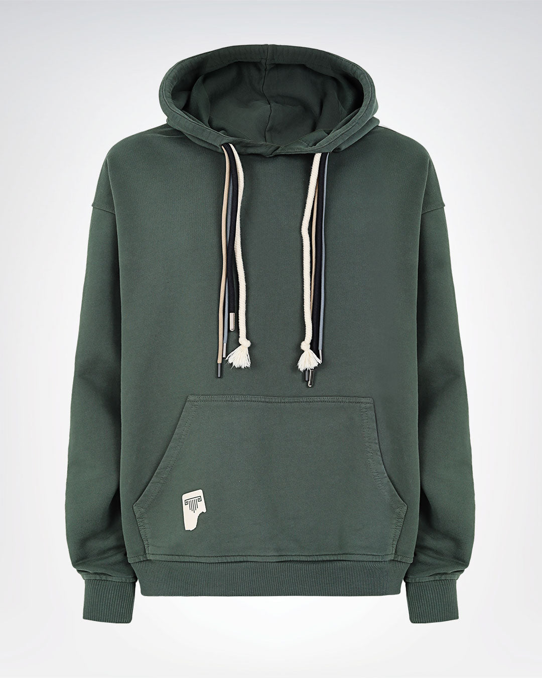 LACES GREEN HOODIE