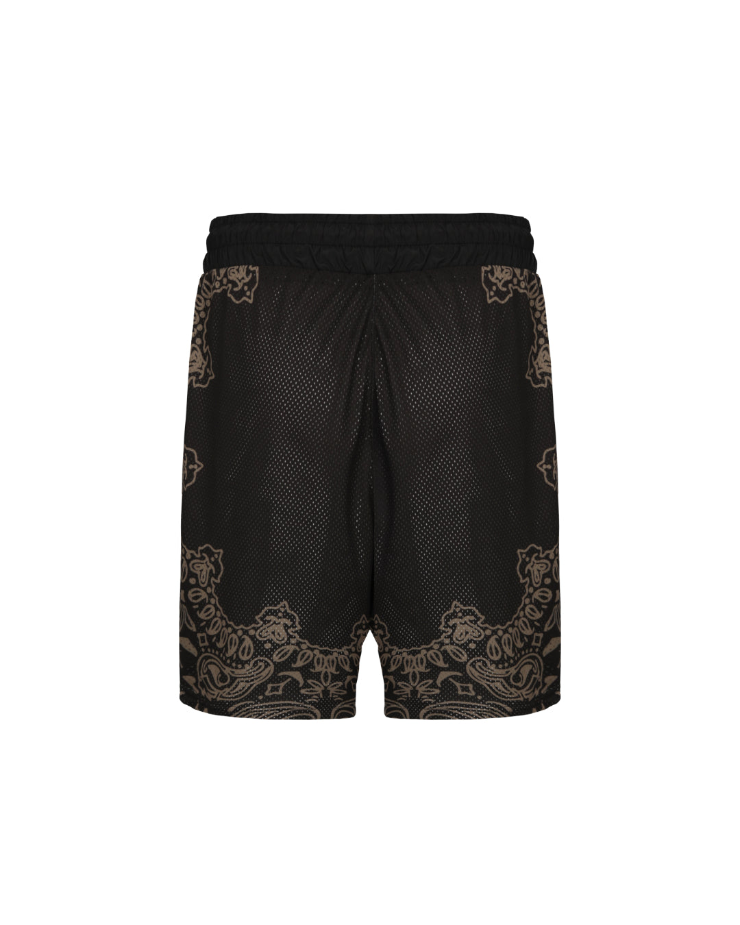 Black Bandana Shorts