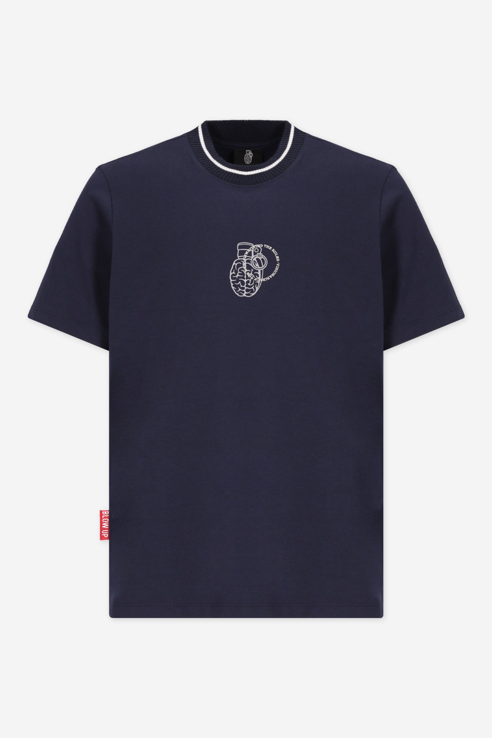 BIG GRANADE SLIM FIT BLUE T-SHIRT