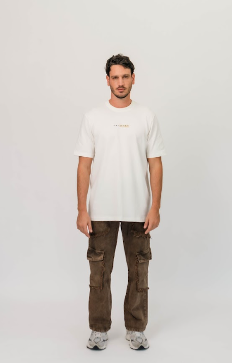 VERSE IVORY T-SHIRT