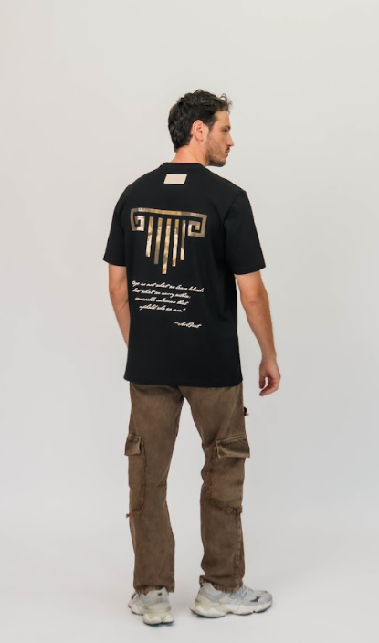 VERSE BLACK T-SHIRT