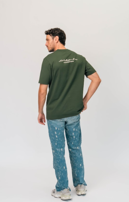 UNUSUAL GREEN T-SHIRT
