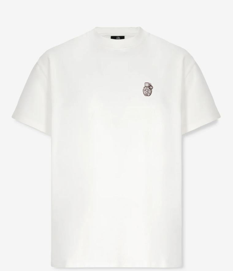 PRIME REGULAR FIT IVORY T-SHIRT