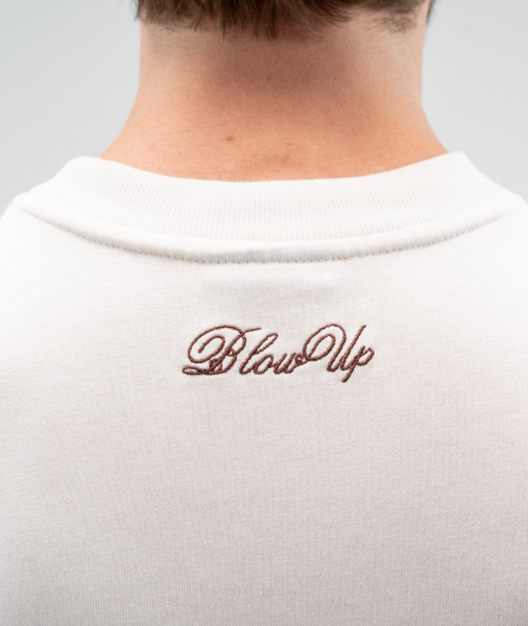 PRIME REGULAR FIT IVORY T-SHIRT