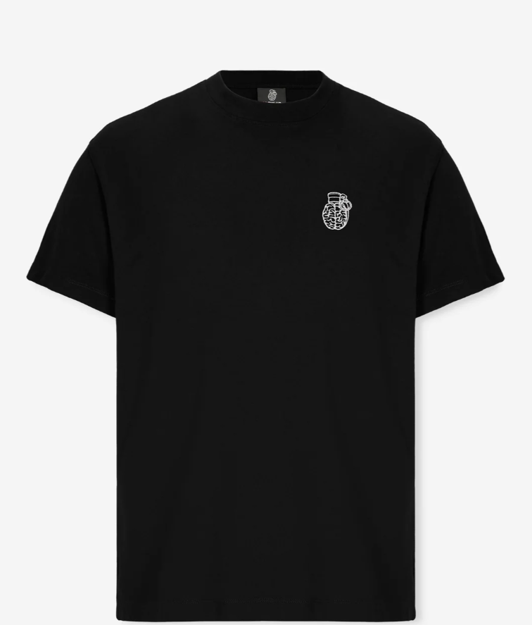 PRIME REGULAR FIT BLACK T-SHIRT