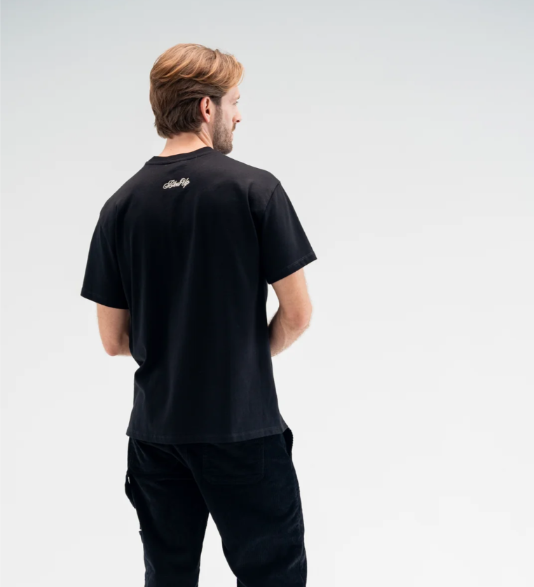 PRIME REGULAR FIT BLACK T-SHIRT