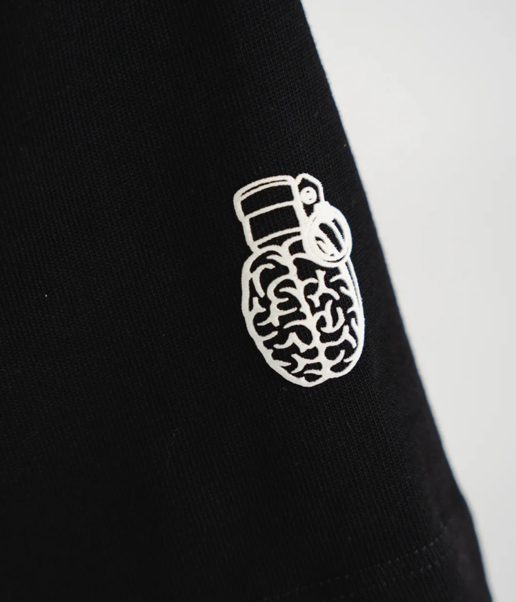 WAVE BLACK REGULAR T-SHIRT