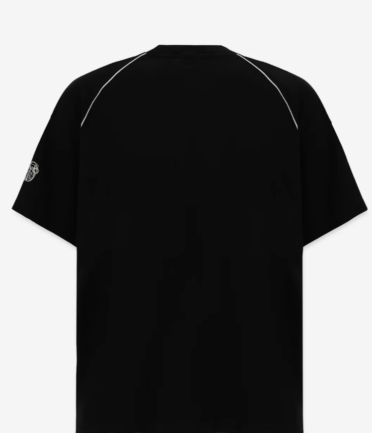 WAVE BLACK REGULAR T-SHIRT