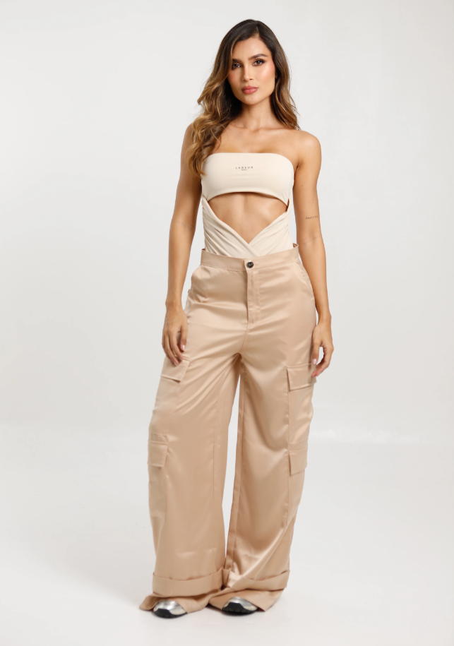 PANTALON VIANDEN DORADO