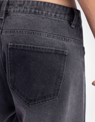 HIDDEN WASHED GRAY JEAN