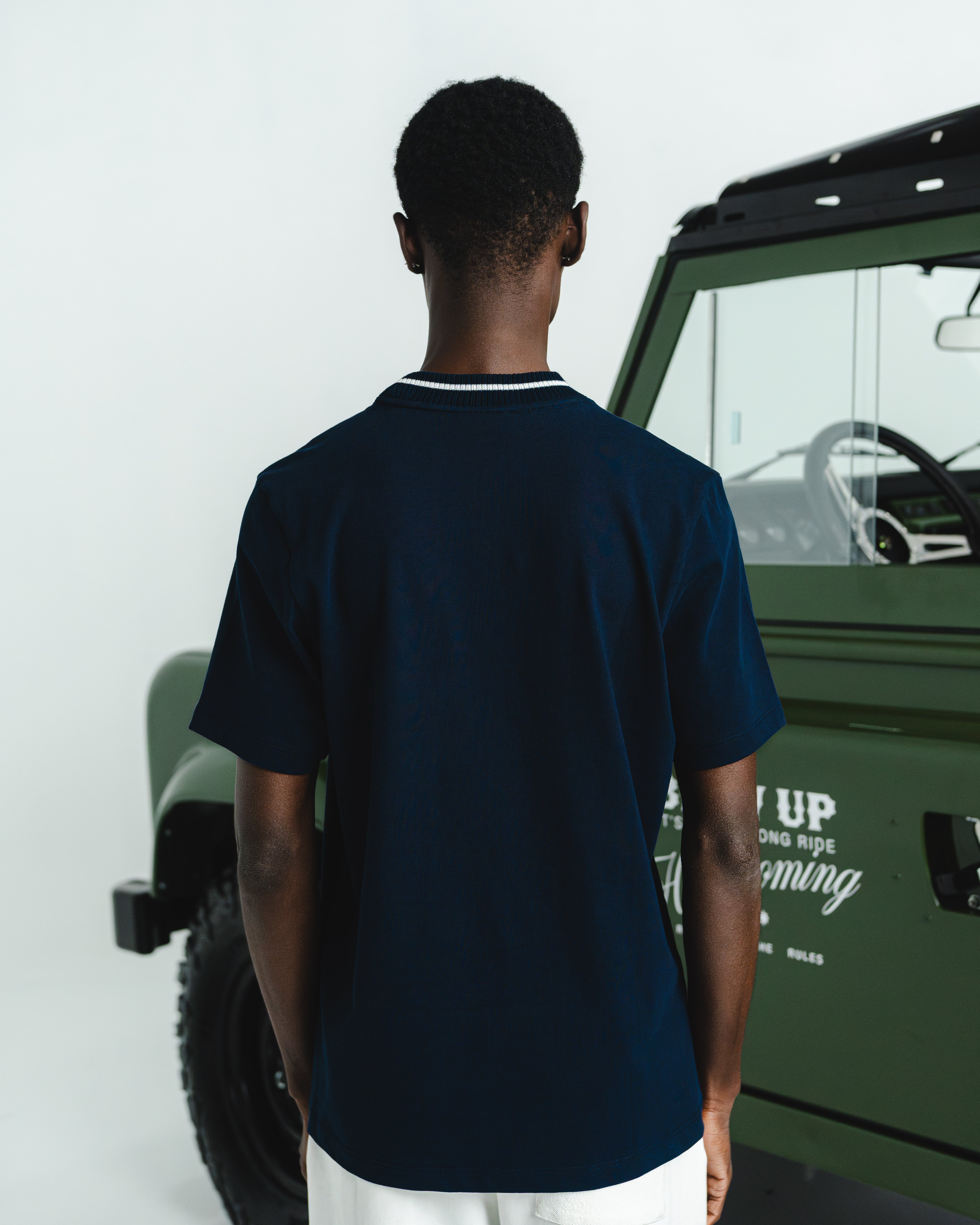 BIG GRANADE SLIM FIT BLUE T-SHIRT