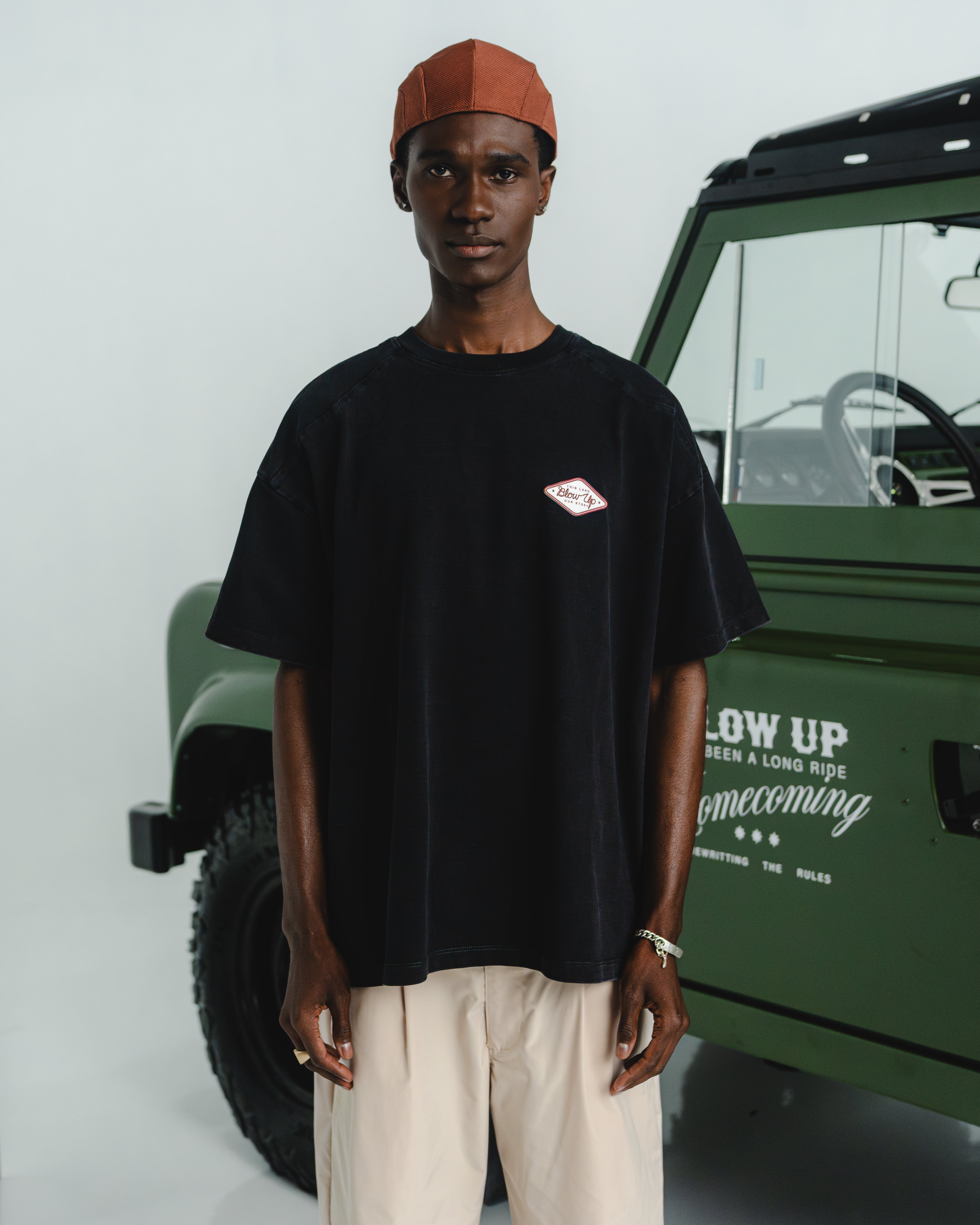 Camiseta Howdy Regular Fit Black